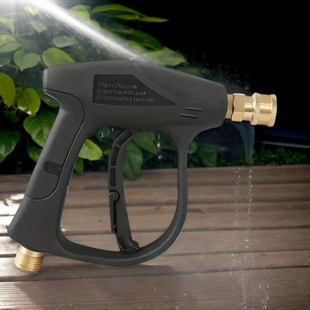 

High Pressure Car Wash Water Gun - Aluminum Core Nozzle