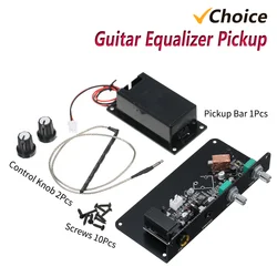 Guitar Pickup Silent Guitar Equalizer Pickup with Tone Volume Control Knob for Luthier DIY Parts Pickup Part Guitar Accessories