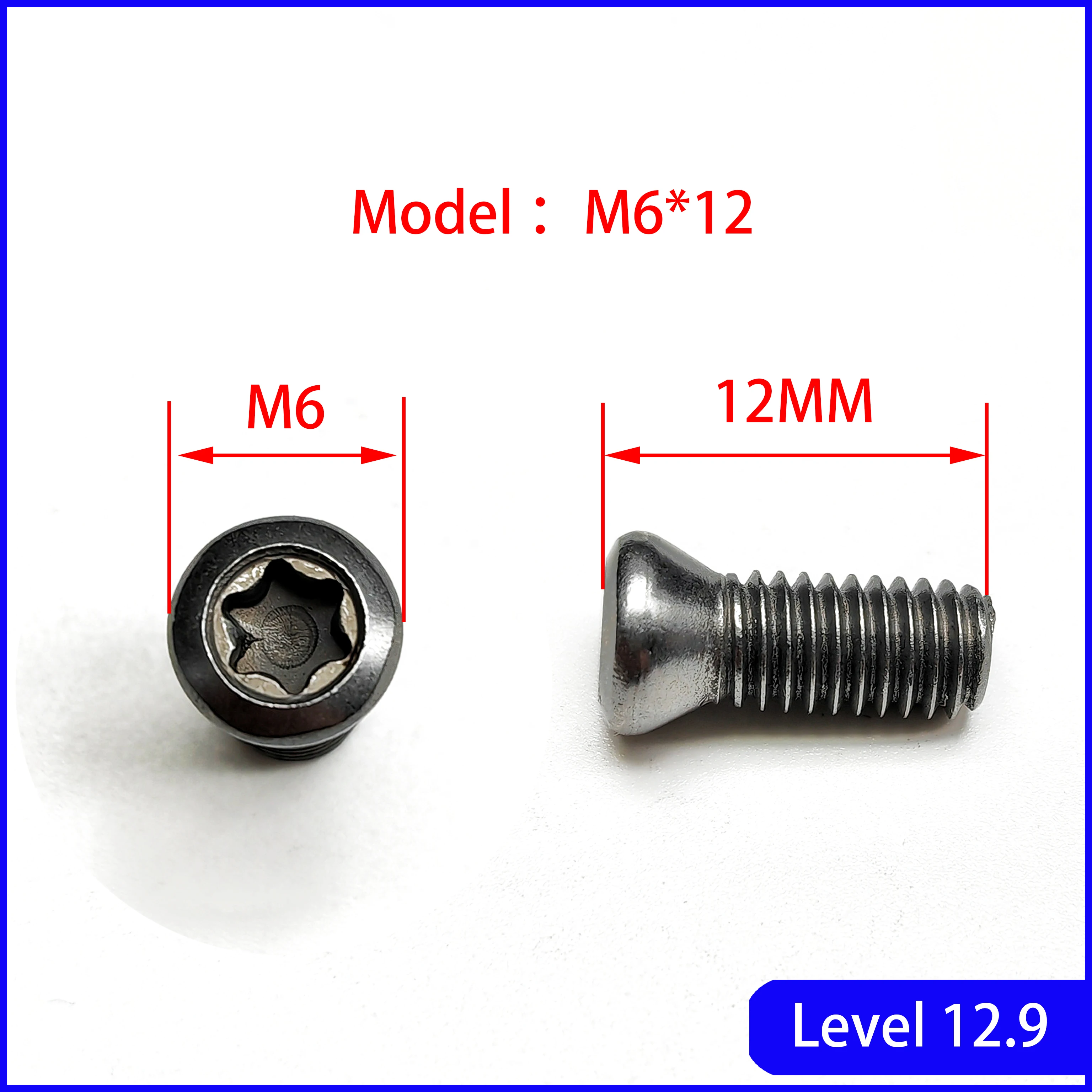 CNC machine tool 12.9 level plum screws, M2 M2.5M3 M4 M5M6 Used for tool tool accessories such as tool head U drill