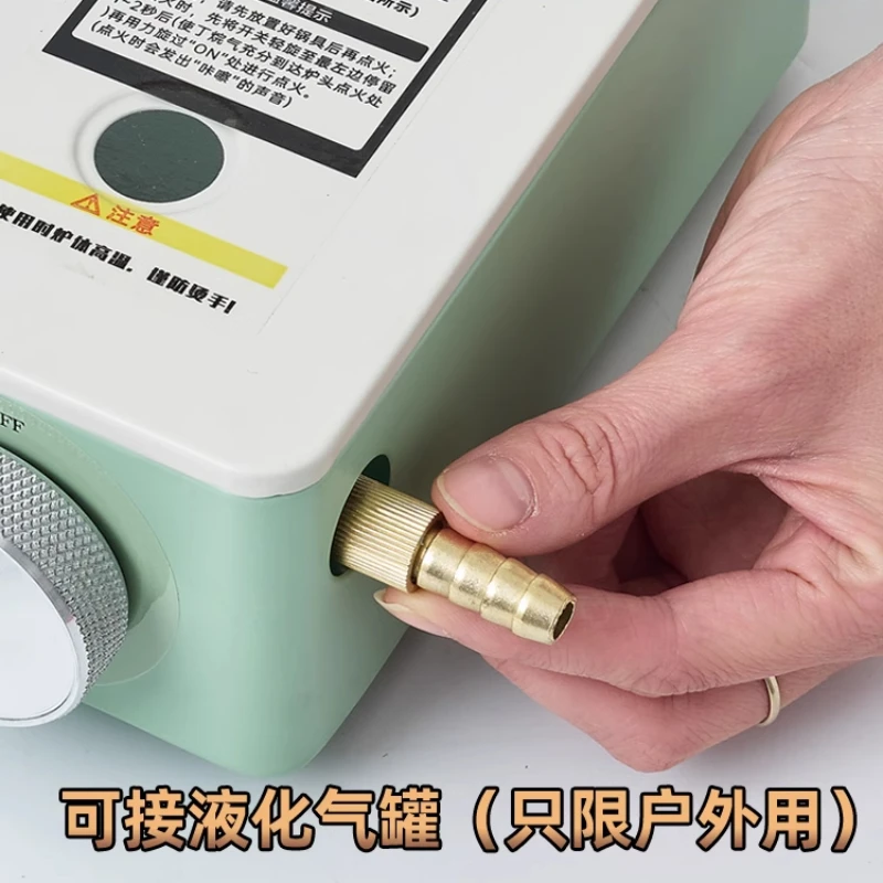 Dual purpose 6.5KW fire cassette stove commercial outdoor dual purpose liquefaction fire portable gas stove  cooktop