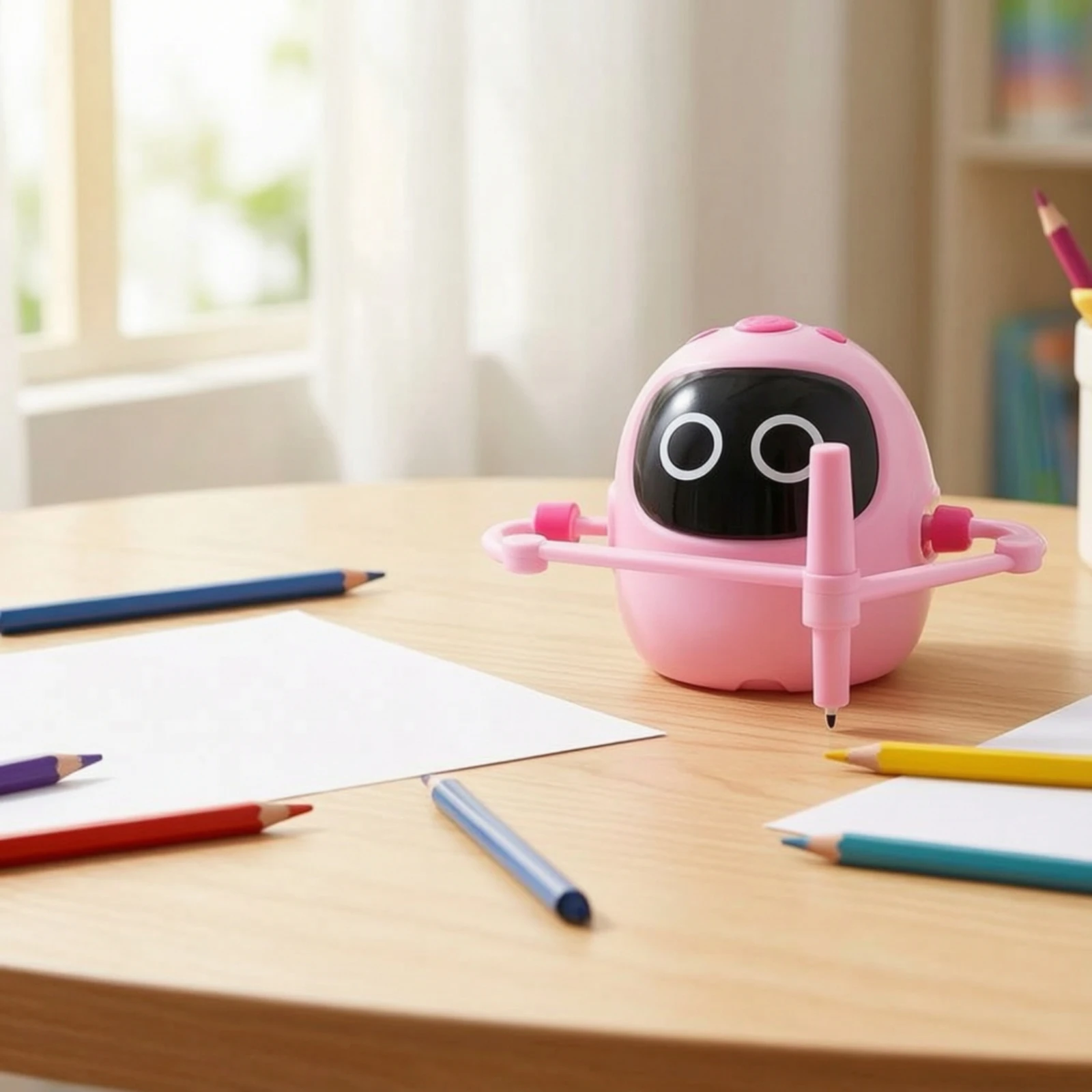 robot-d'apprentissage-et-de-dessin-avec-stylo-jouet-intelligent-et-compact-pour-enfants-salle-de-jeux