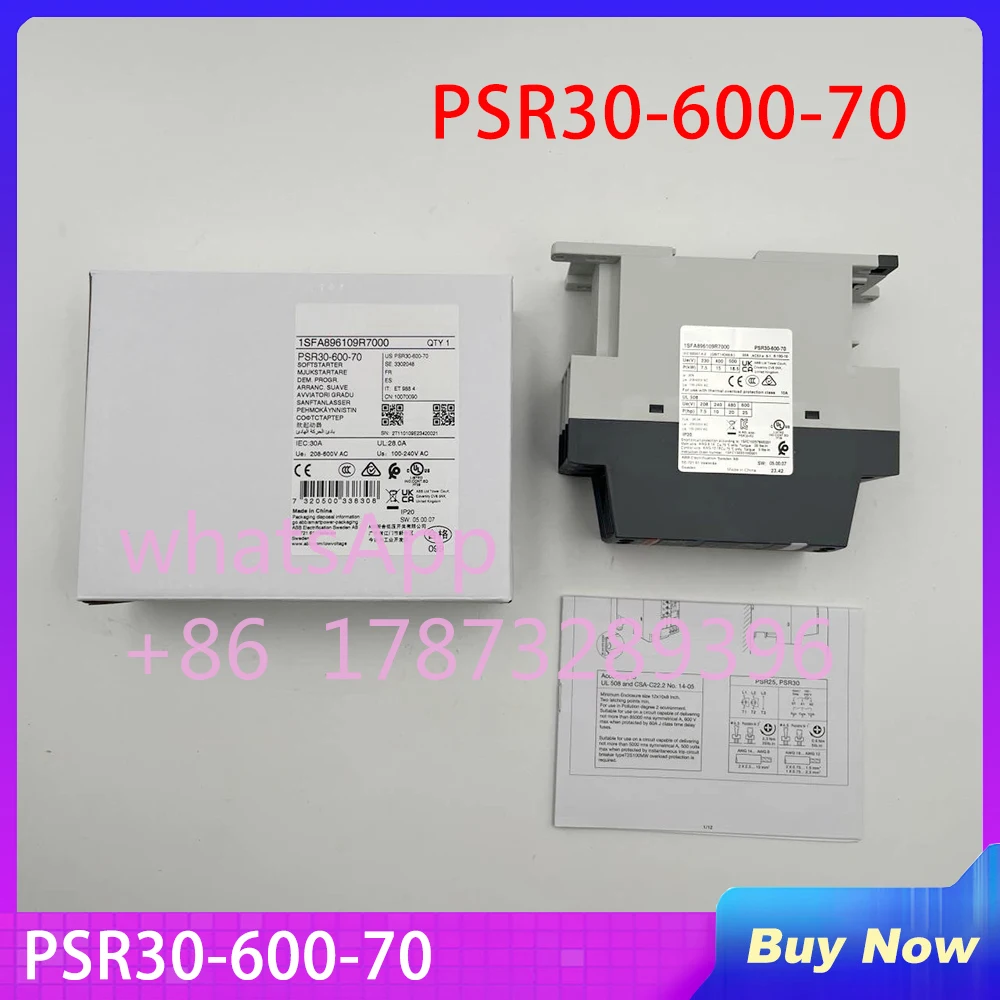 PSR30 15KW compacte softstarter PSR30-600-70