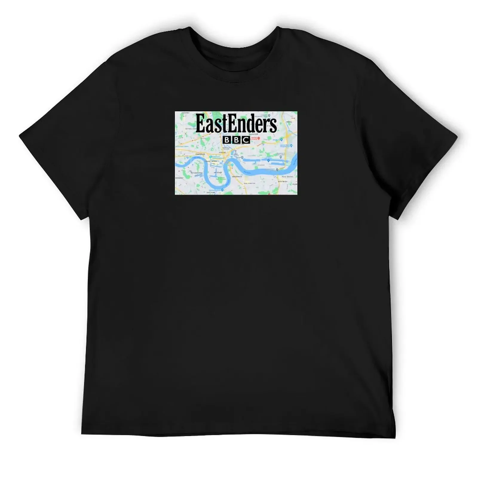 

Eastenders logo T-Shirt basketball graphic tees summer tops plain mens workout shirts
