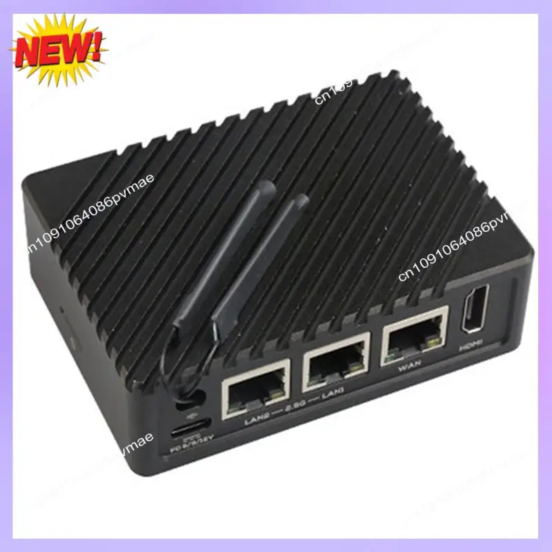 

T24C Nanopi R5S маршрутизатор двойной 2,5G + гигабитная мини-плата для разработки с ЧПУ цельнометаллический корпус RK3568 WIFI6