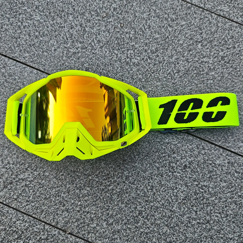 

100 Man Woman Four Seasons Protective Glasses High Definition Lenses for ATV, Bicycle Dustproof Sandproof Outdoor Sports Gear