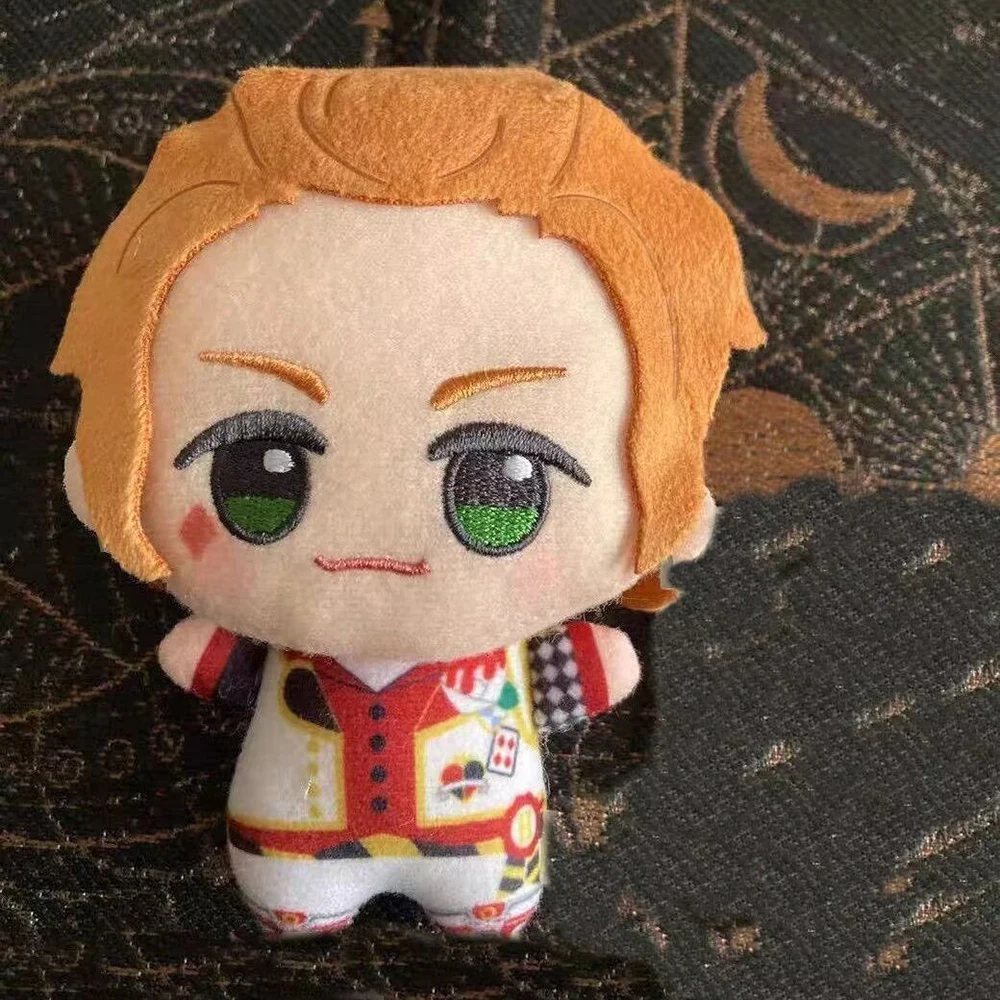 Twisted Cater Plush Doll 10cm Keychain Backpack Cute Wonderland Deuce Stuffed Toys Plusie Toy Fan Gifts Decoration