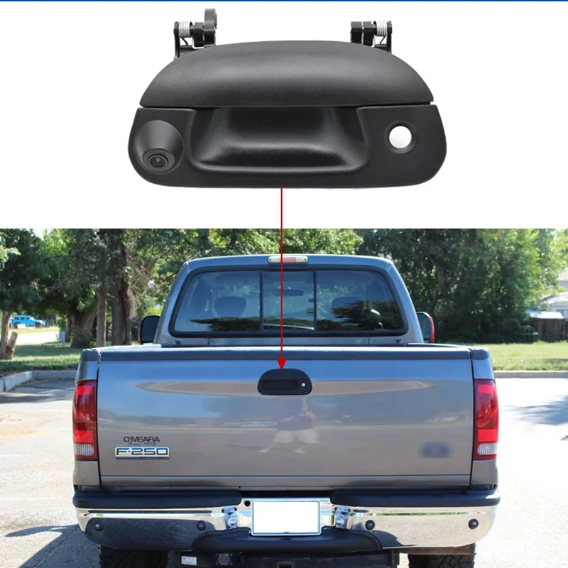 AHD Tailgate Handle Reverse Camera For Ford F150 F250 F350 F450 1997-2006 Ford Exlorer  Sport Trac 2001-2005 Ford LOBO 2001-2003