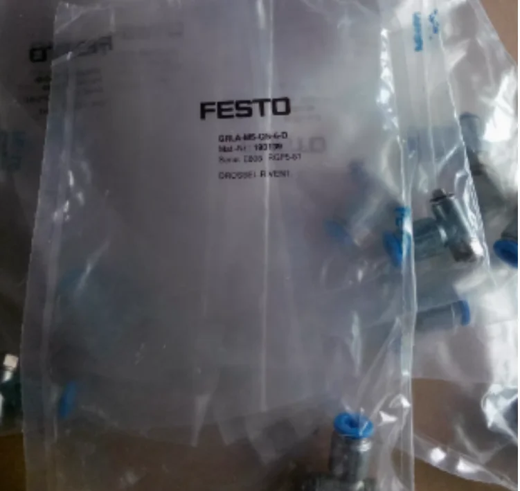 

3PCS New original FESTO throttle valve GRLA-M5-QS-4-D 193138 GRLA-M5-QS-6-D 193139