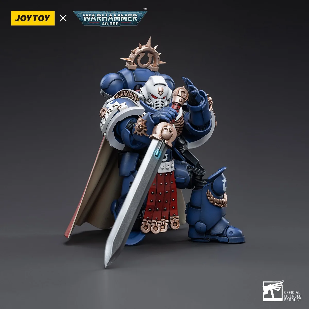 【Accessories】JOYTOY Warhammer 40K 1/18 Action Figure Ultramarines Primaris Captain Model Toy  3.75inch