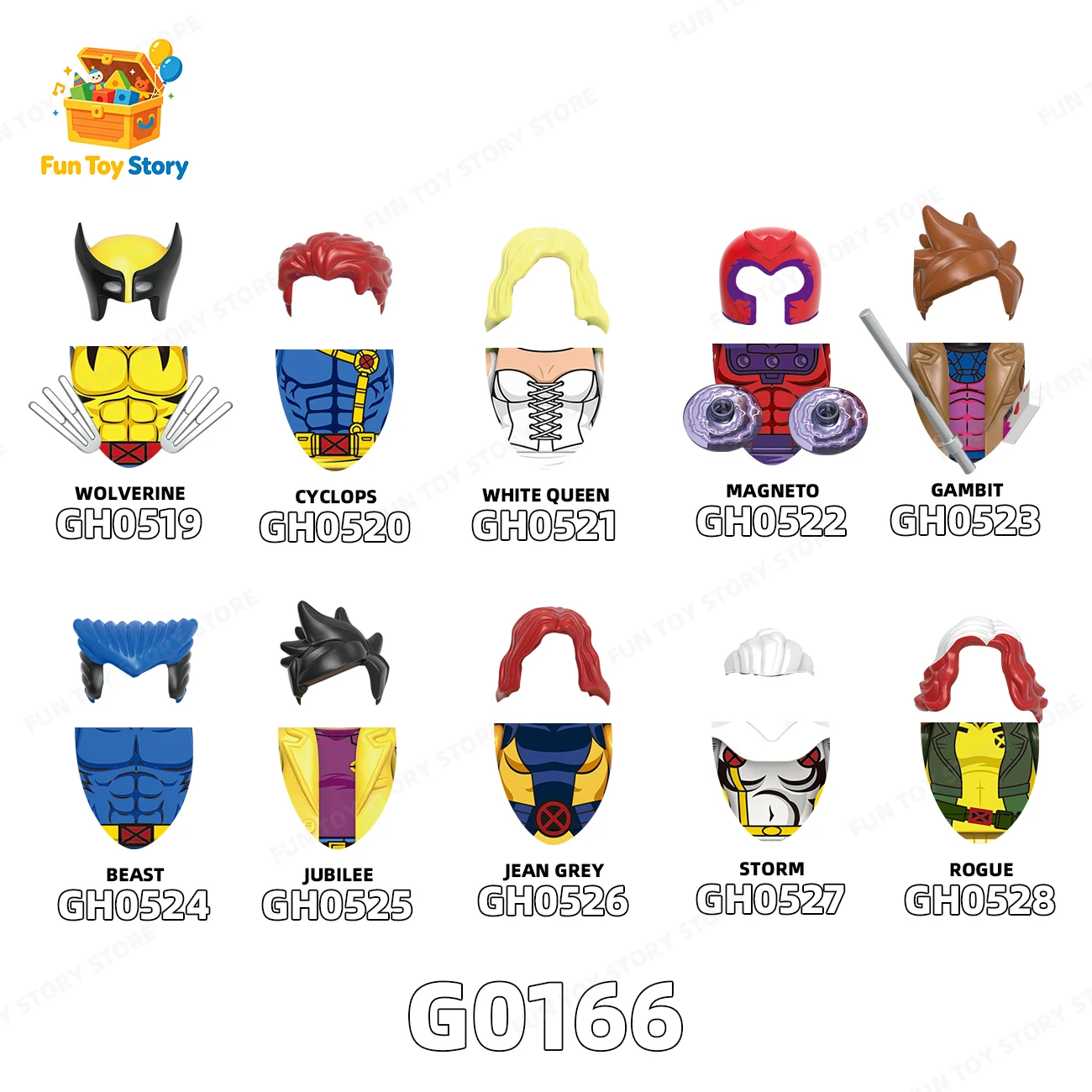 Jouet de construction en blocs assemblés de la série Hero G0166, collectionnés par les passionnés de films et de télévision, cadeau pour les personnes