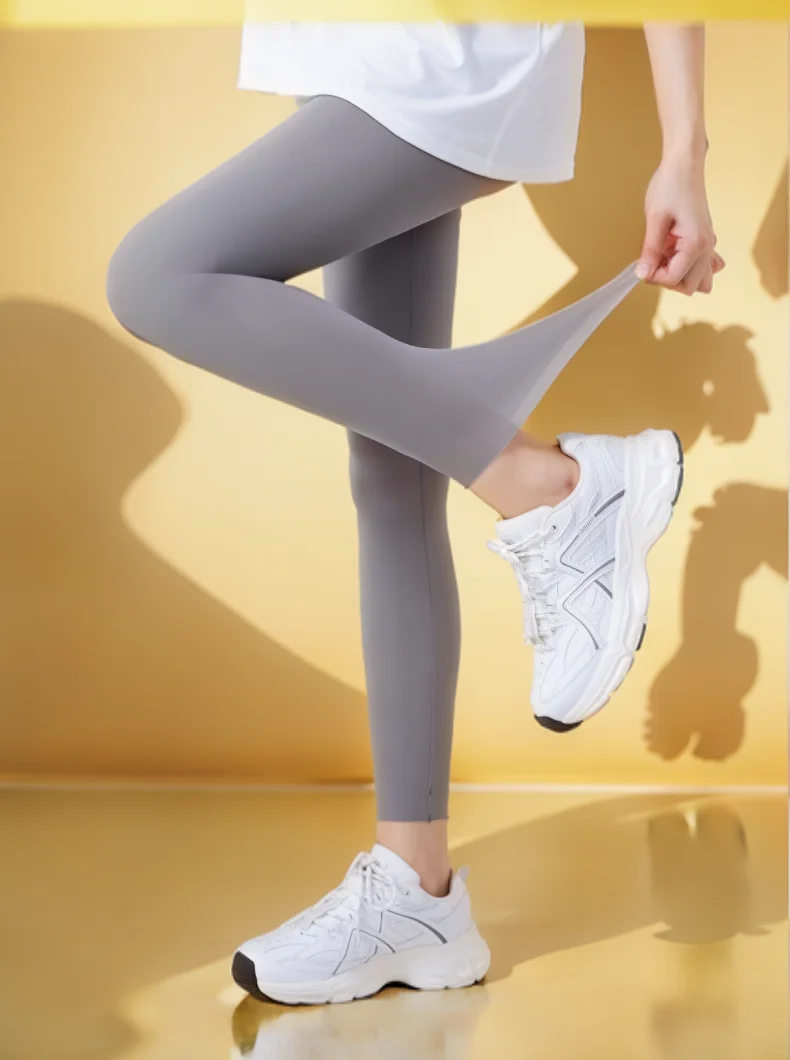 

Женские расклешенные леггинсы Shapertummy, одинаковые колготки для практических упражнений, мягкая одежда, каваи со средней талией, праздничные, однотонные, с подтяжкой бедер