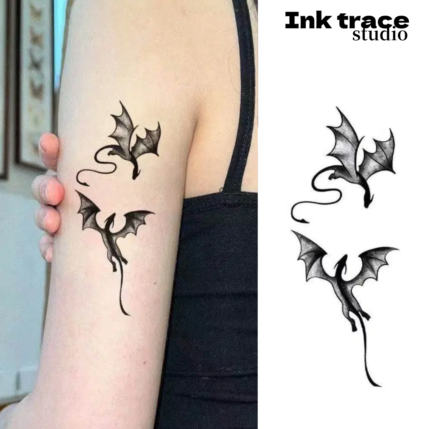 

Charmander New Semi-Permanent Tattoo Stickers – Lasts 10–12 Days