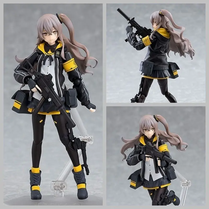 

Premium Heavily Armed High School Girl Anime Articulated Action Figure DIY Kit | Desktop/Room Decor Collectible | Hot Otaku Gift