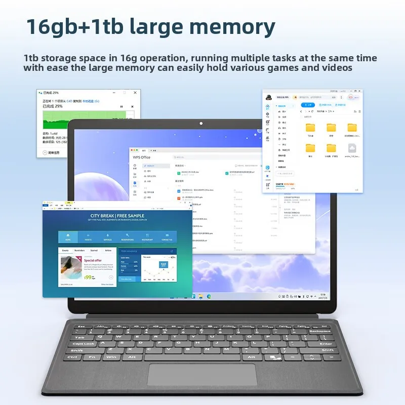 Acer ordinateur portable tablette 2 en 1 écran tactile 13 pouces 16G/1T