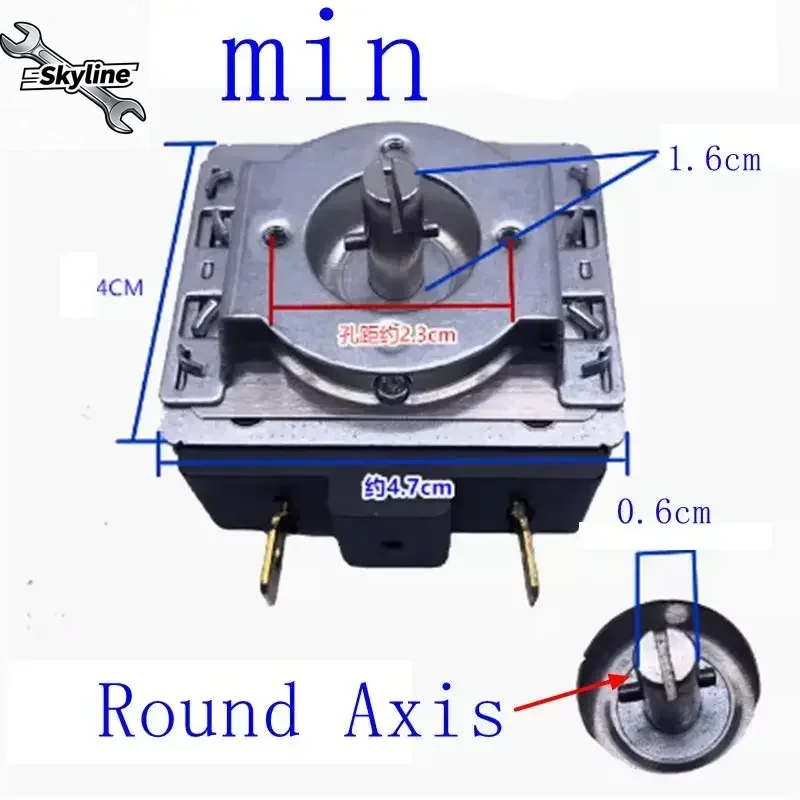 العالمي دقائق الموقت 250 فولت 16A الموقت التبديل DKJ-Y لفرن كهربائي قدر الضغط جهاز طهي الأرز قطع الغيار 15/30/60/90/120