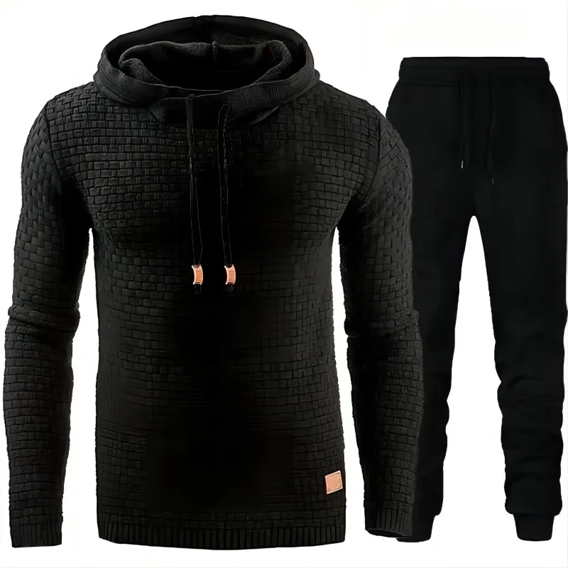 جديد الرجال موضة سستة طويلة الأكمام سترة مجموعة الذكور رياضية البدلة الرياضية 2024 الرجال صالات رياضية مجموعة ملابس الشارع الشهير رجل الملابس #2