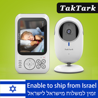 TakTark 3.2 Inch Wireless Video Baby Monitor With 3X Zoom Surveillance Camera 2-Way Talkback Auto Night Vision Babyphone Nanny