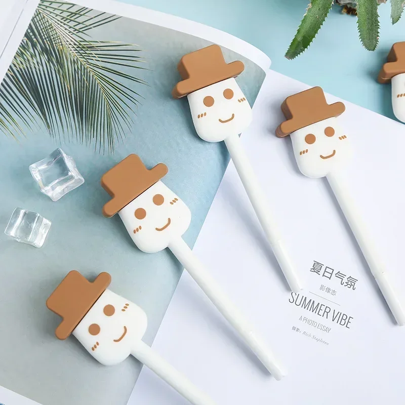 A 36PCS Ice Cream Rollerball Pen Creative Big Foot Shape Pen Customized Student Stationery Wholesale B