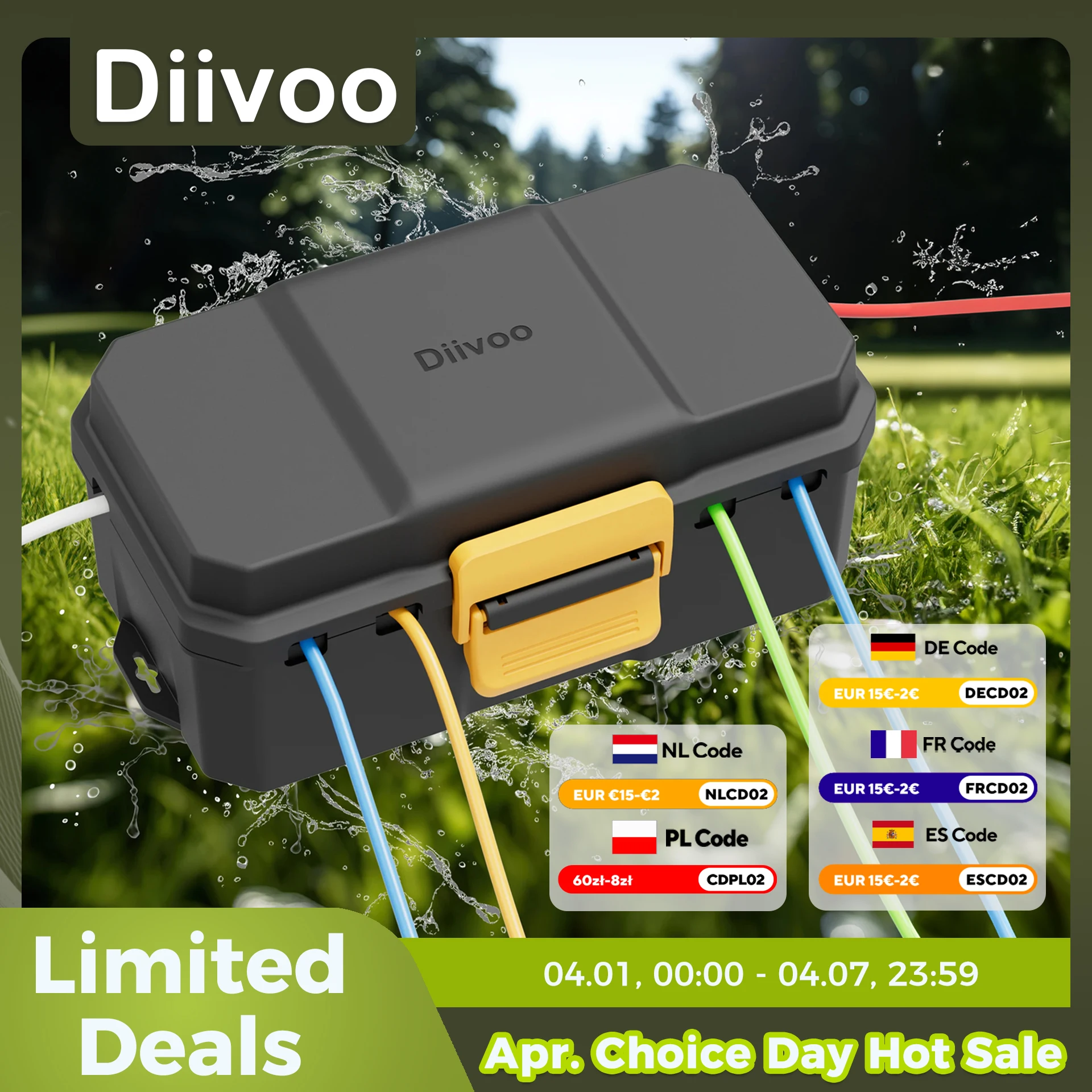 Diivoo Outdoor Wate…