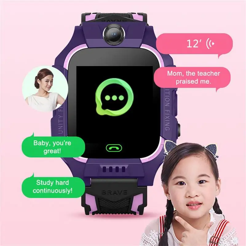 New Smart Kids Watch GPS Positioning Kids Waterproof Smart Safety Bluetooths Watch S0S Photo Remote Control For IOS Androids