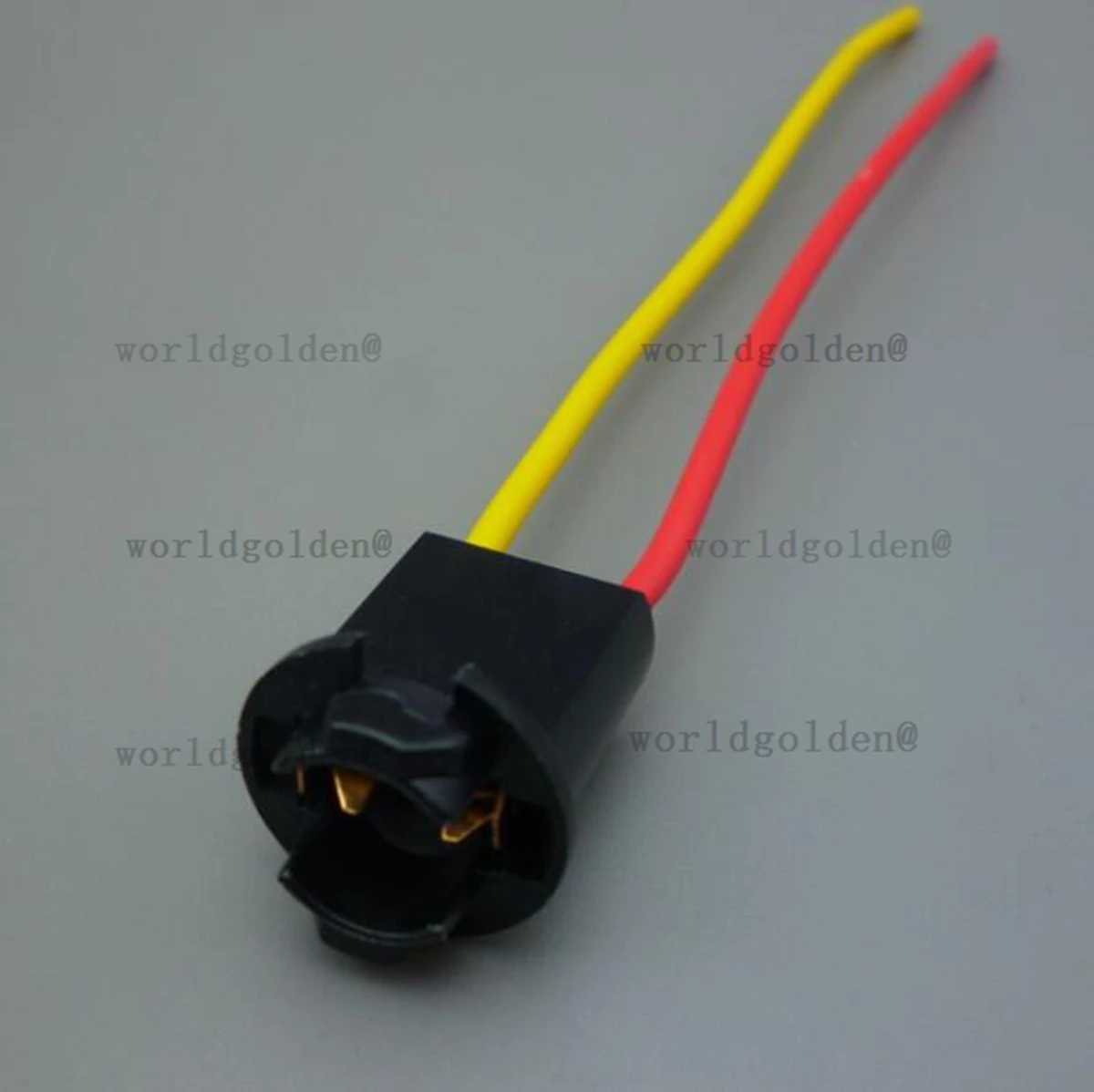 T10 W5W 168 192 194 Automotive Twist Lock Bulb Socket for Universal Cars, durable and anti-aging, good sealing performance