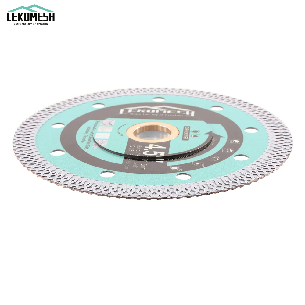 LEKOMESH 1/2/3/5pcs Diamond Saw Blades 75/115/125mm Tile Cutting Discs  Ceramic Porcelain Granite Cutter Marble Cutting Discs