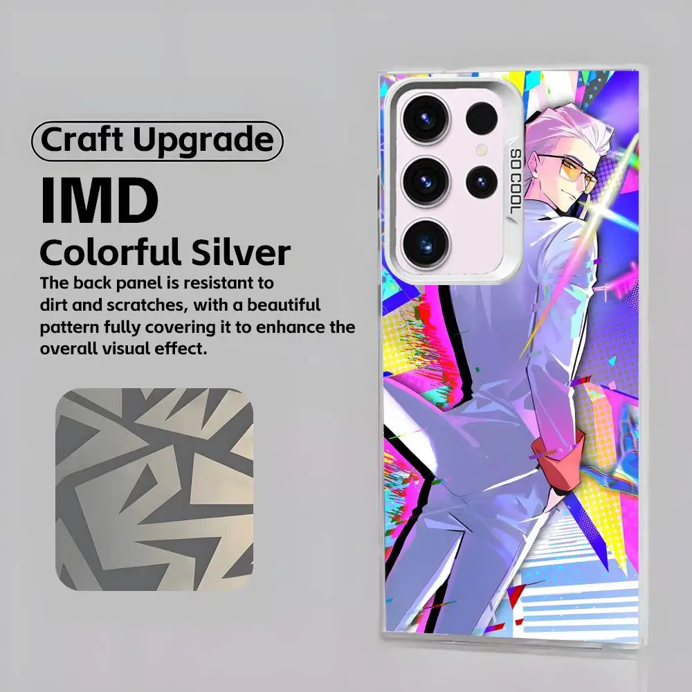 Чехол для телефона Hot anime To Be HERO, белый, цветной, серебристый, подходит для Samsung S25 S24 S23 S22 S21 S20 Plus Ultra Note20