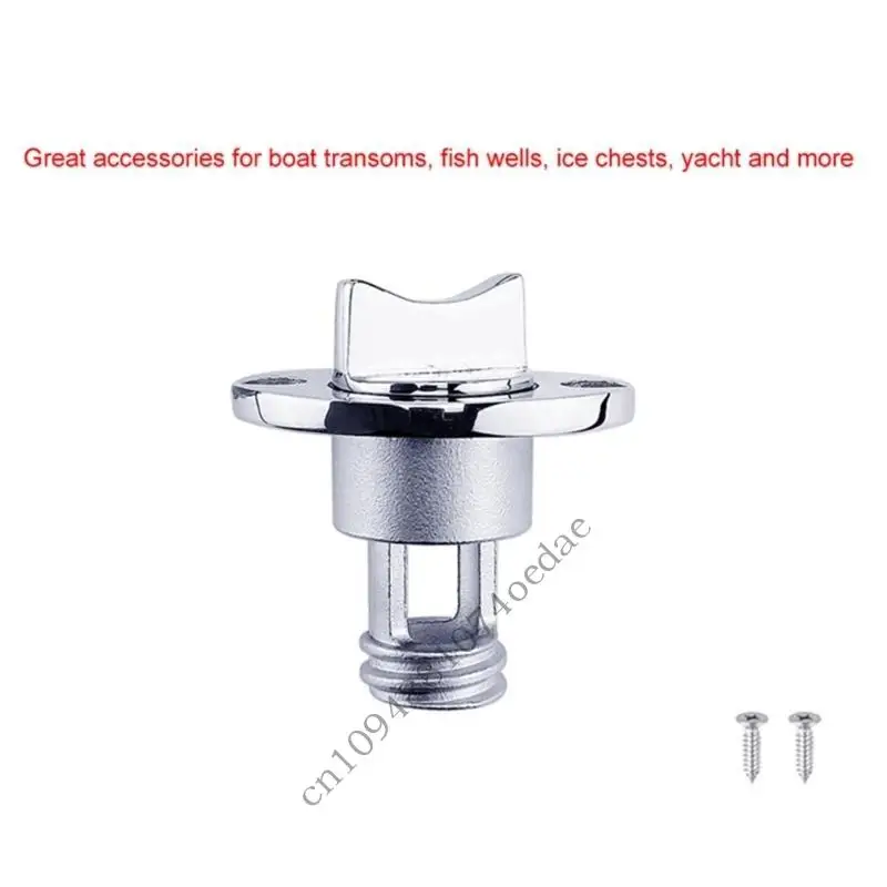 

0XXC Drainage Stopper Fit 25mm Hole Garboard Drain Plug Kayak Marine Canoe Bung