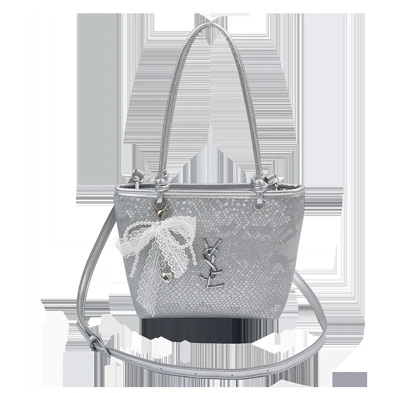 エレガントなカジュアルショルダーバッグ 2025年新作 レディース、高級ソフトレザートート、あらゆるシーンに合うファッショナブルなクロスボディバッグ