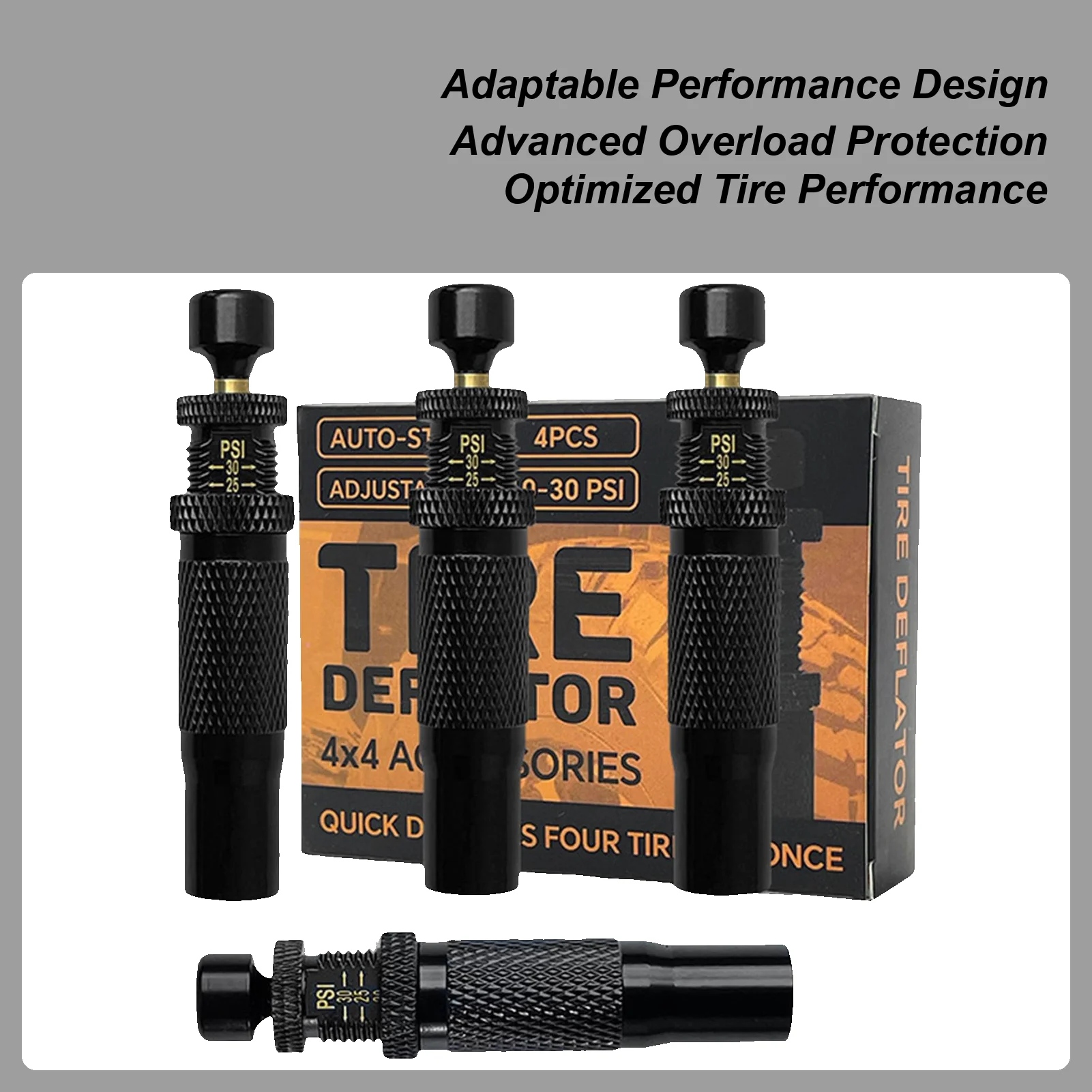 

Over Sand Tire Deflator 4 Pieces Rapid Tire Deflator Portable Car Adventure Gear Vent Valve For Motorcycle Truck Bike Beach