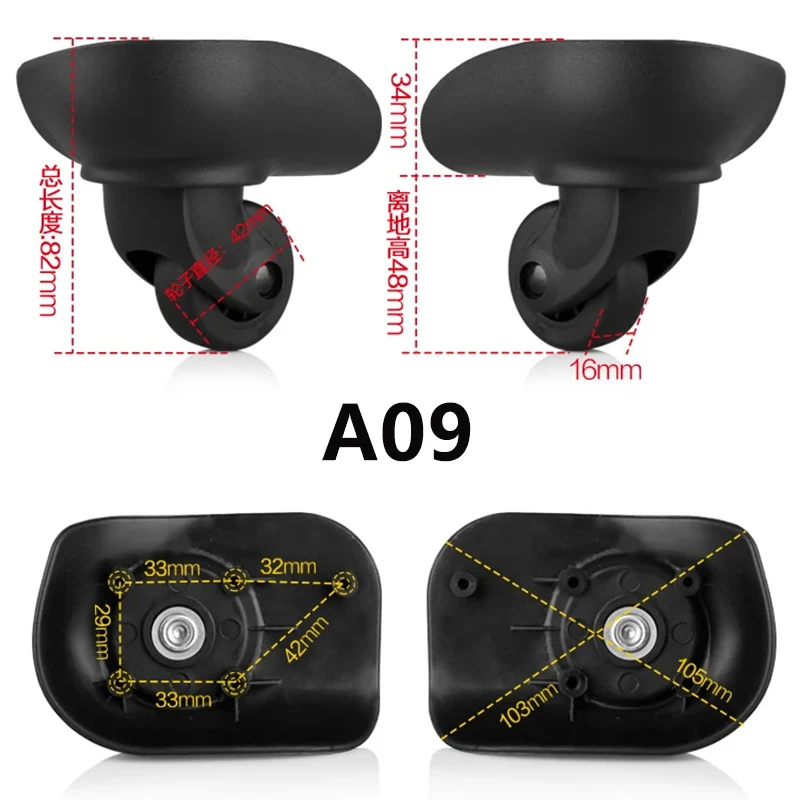 AmericanTourister Trolley Case Wheel JL-010A A06 Luggage Accessories Universal Wheel Suitcase Pulley Caster Replacement Wheel