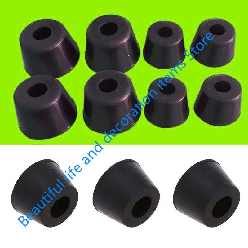 

XX9B 20 Pcs Rubber Instrument for Case Non-slip Cabinet Box Foot Bumpers Feet 17x10x1