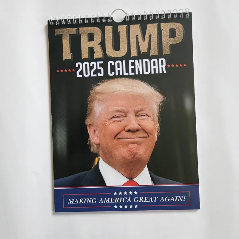 Wall 2025 Calendar Featuring Legends Wall Calendar For 12-Month 2025 Featuring Wall Accessories Planner Trump Desk Calendar