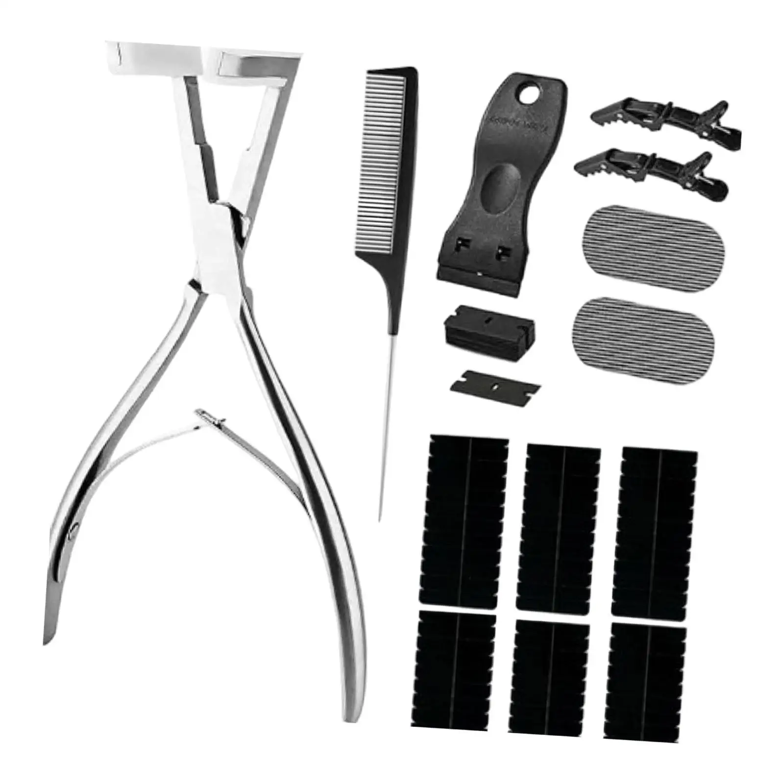 kit-di-strumenti-per-extension-capelli-strumenti-per-extension-capelli-superficie-piatta-resistente-all'usura-solido