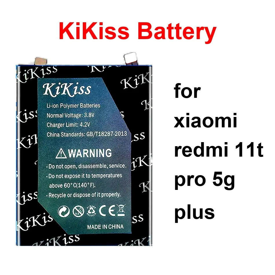 

Аккумулятор для мобильного телефона Safe BM58 BM59 BP4C 3200-5600 мАч для Xiaomi Redmi 11T Pro 5G Plus