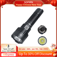 Sofirn-C8L 21700 Flashlight Powerful Tactical 3100lm  XHP50D HI LED Torch EDC Type C Rechargeable Hunting Lantern