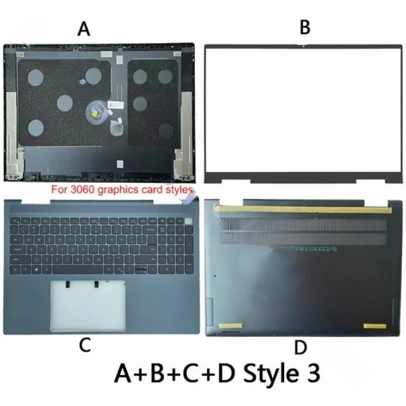 

Z Laptop LCD Back Cover A/B/C/D Cover For Dell Inspiron 16Plus 7610