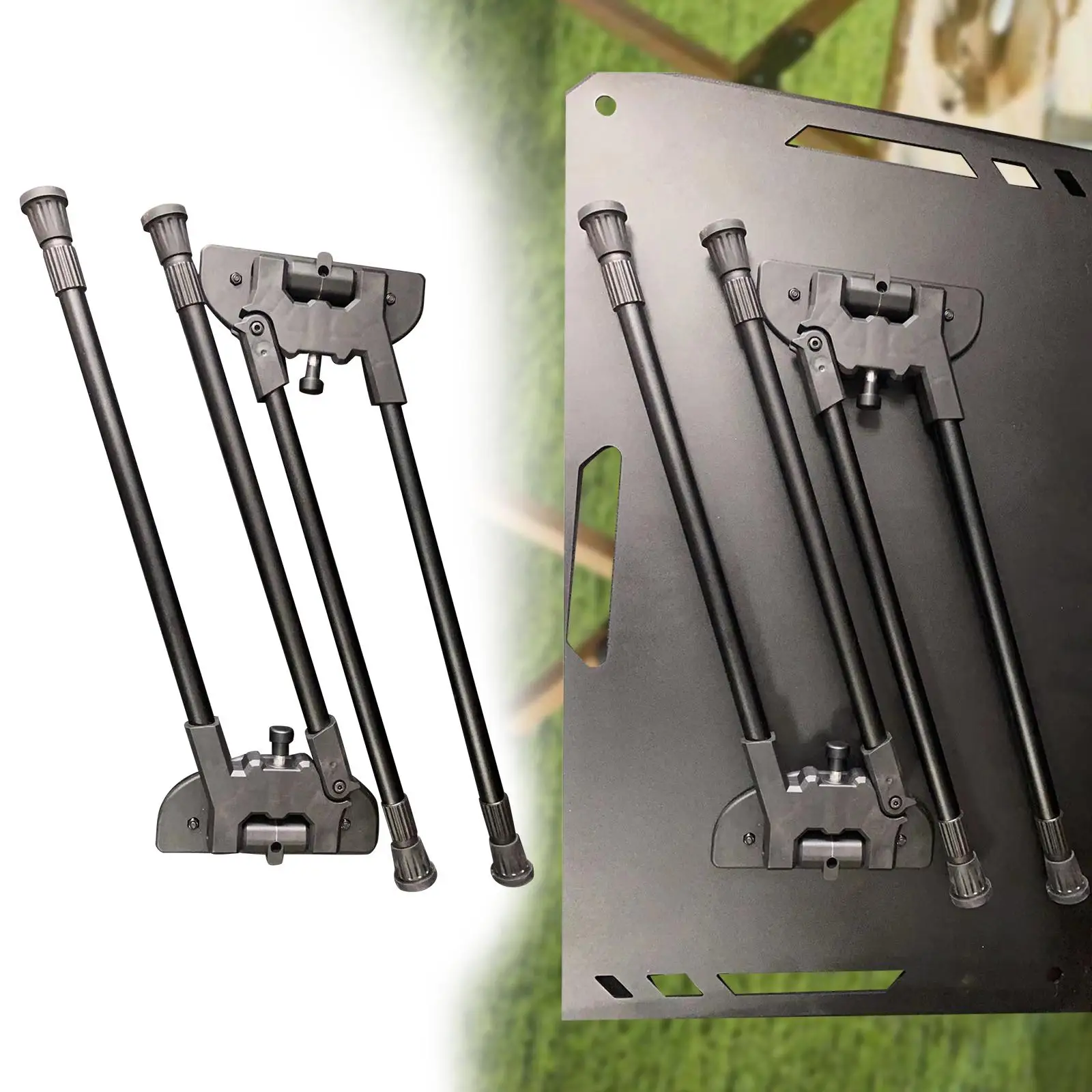 스케이트보드 의자 다리 신뢰할 수 있는 지지 프레임 견고한 휴대용 의자 기본 부품