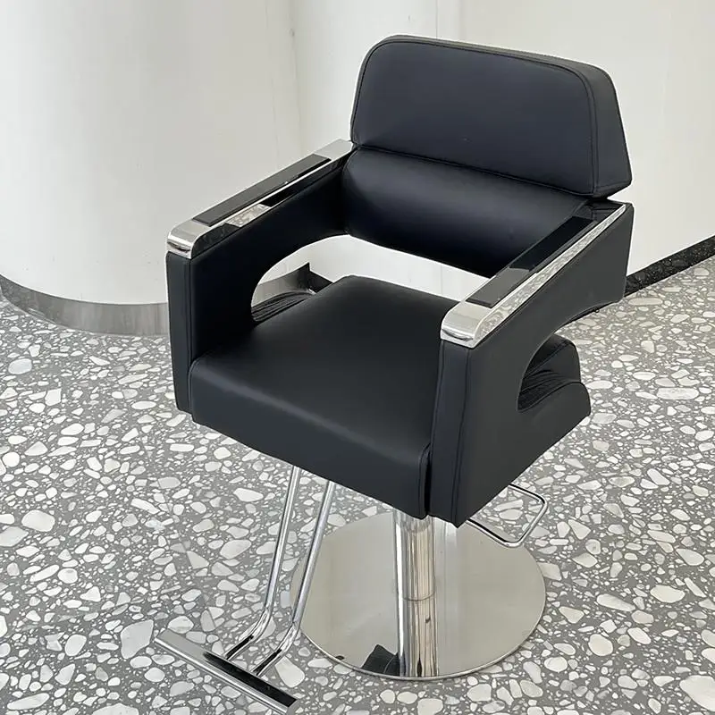 

Recliner Barber Chairs Vanity Hairdressing Esthetician Ergonomic Chair Stool Facial Rolling Silla Giratoria Barber Furniture