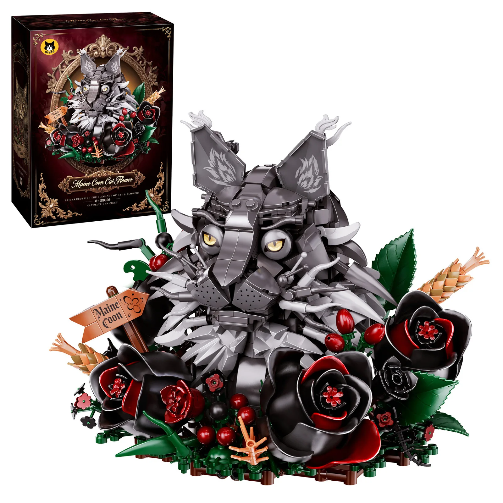 1056pcs-maine-coon-dark-rose-building-blocks-set-cat-and-flowers-simulation-model-home-office-ornaments-creative-holiday-gifts