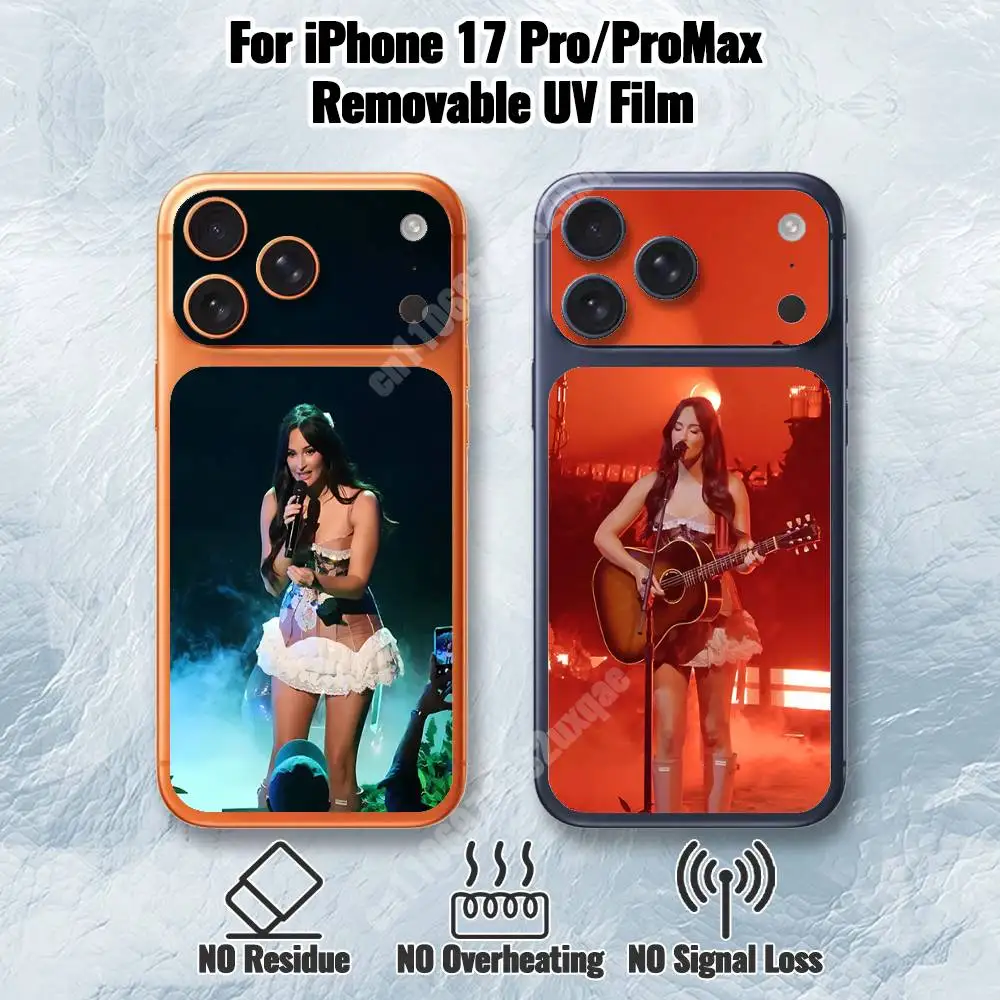 K-Kacey Musgraves-S Middle of Nowhere Removable UV Film for iPhone 17 Pro 17 ProMax HD Decal Skin