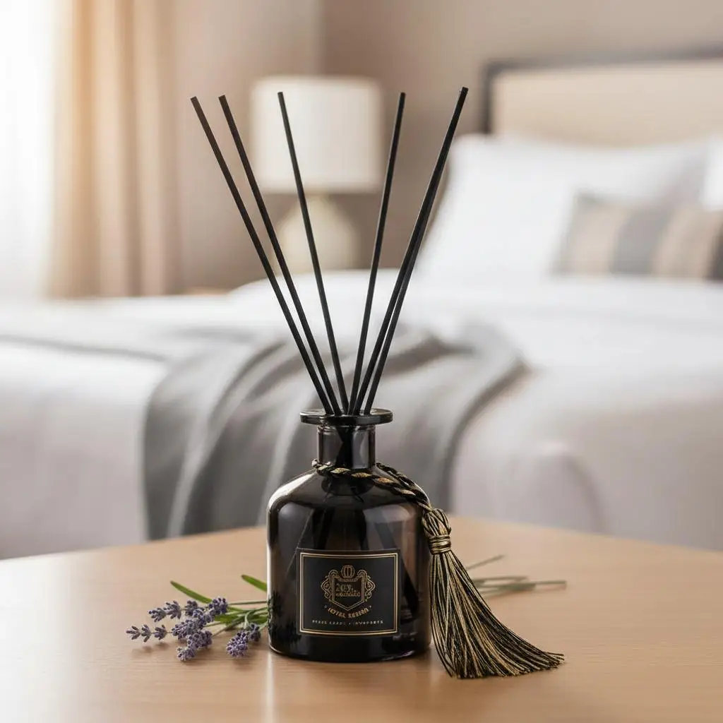 

50ml Reed Diffuser Sets With Fragrance Expanding Stick Healton Homestay Hotel Rattan Aromatherapy Air Freshener Natural Fresh