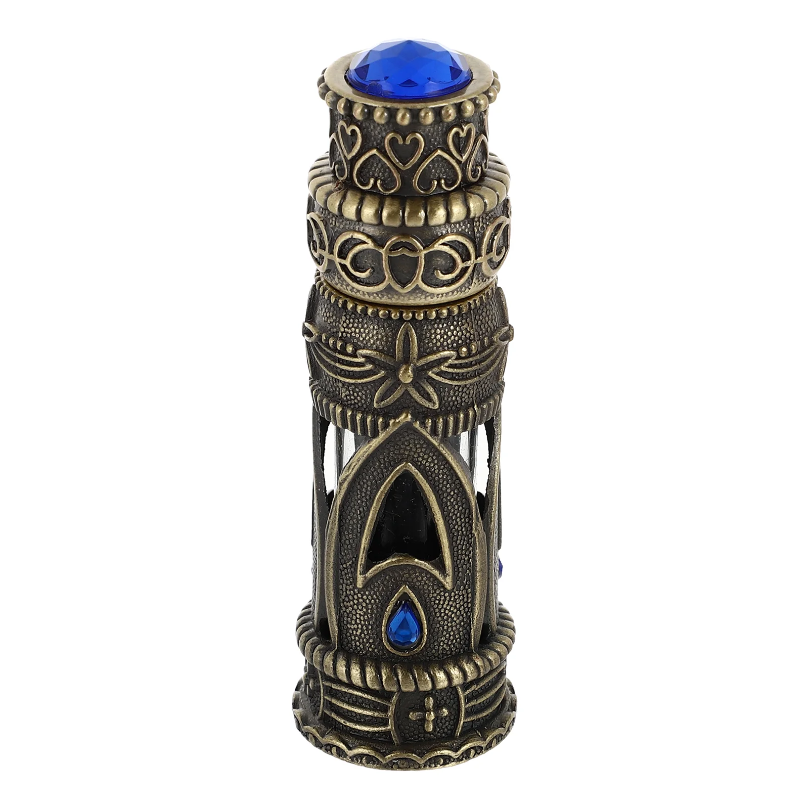 

Dubai Perfume Bottle Essential Oil Container Alloy Glass Liquid Holder Delicate Storage Sub-bottle Middle East