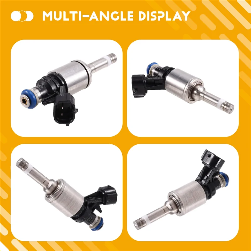 

4PCS 16600-4BB0A Fuel Injectors Nozzles For NISSAN TEANA X-TRAIL Qashqai 2.0L MR20 15-2018 166004BB0A 0261500208
