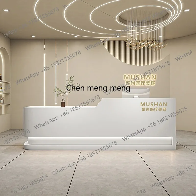 Welcome Stands Reception Desks Shop Display Stands Service Reception Desks Industrial Counter Mostrador De Tienda Furniture