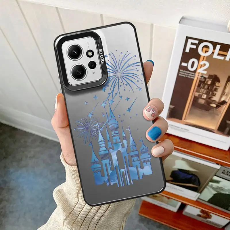 Phone Case for Xiaomi Redmi Note 13 Pro 10 11 12 Pro Plus 11S 12S 10Pro 11Pro Silicone Soft Disney Fireworks Castle Cover image 6