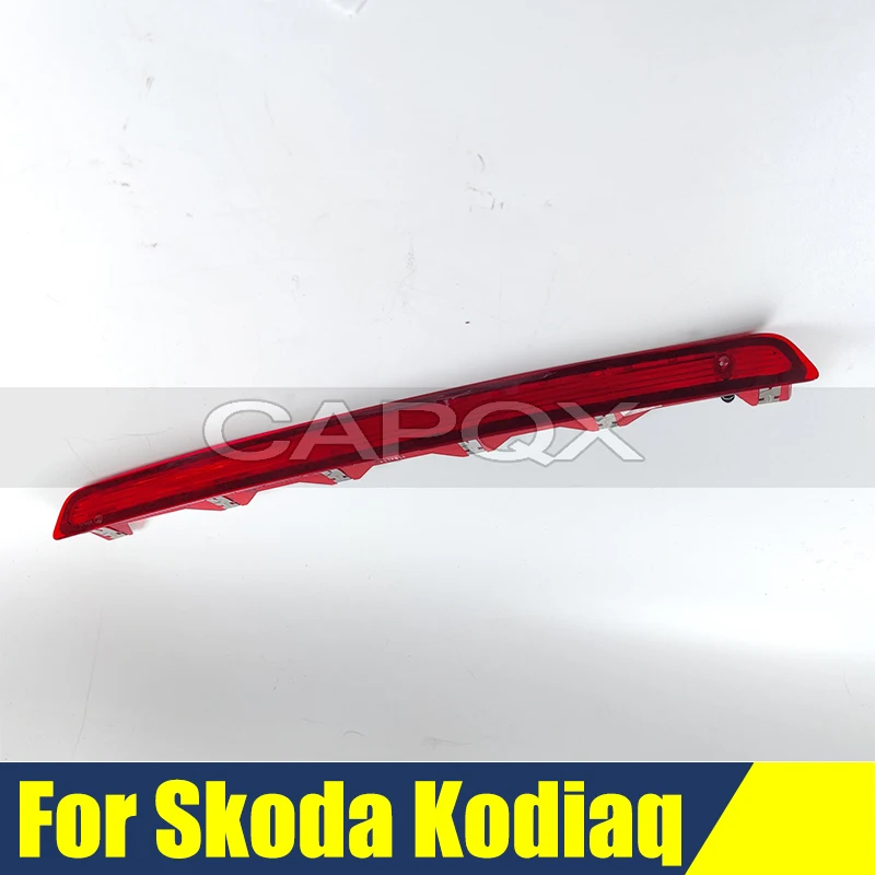 High Mount Brake Light For Skoda Kodiaq Karoq Rear High Mounted Tail Stop Fog Lamp Stop Lamp 3rd Brake Light