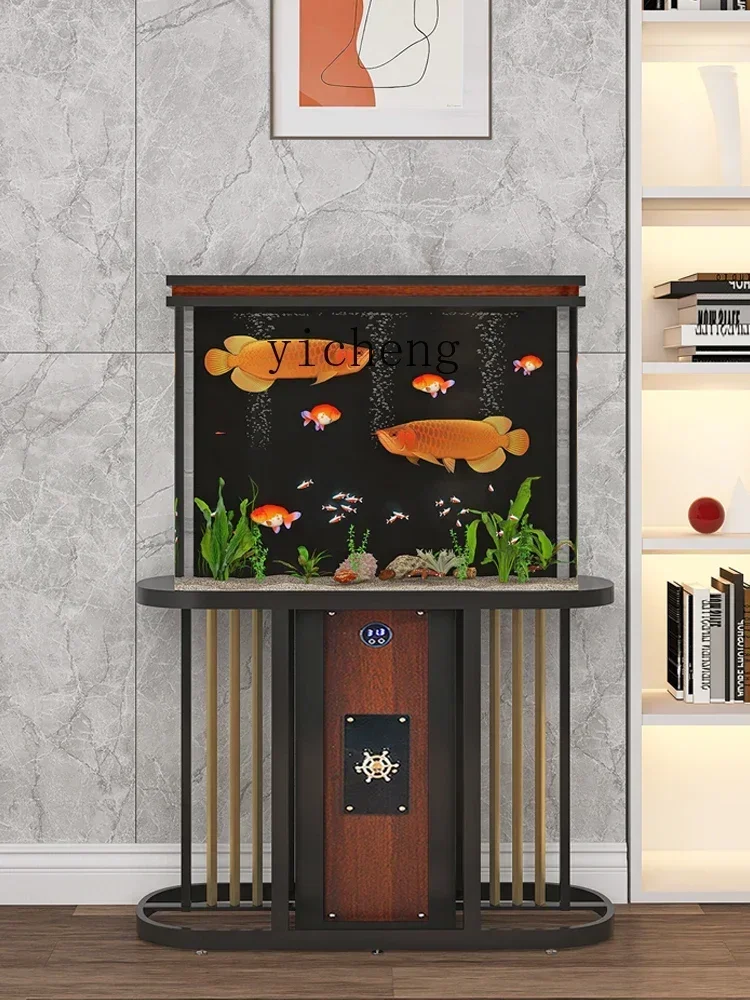 

ZZ screen fish tank living room small water-free fish tank acrylic fish tank aquarium