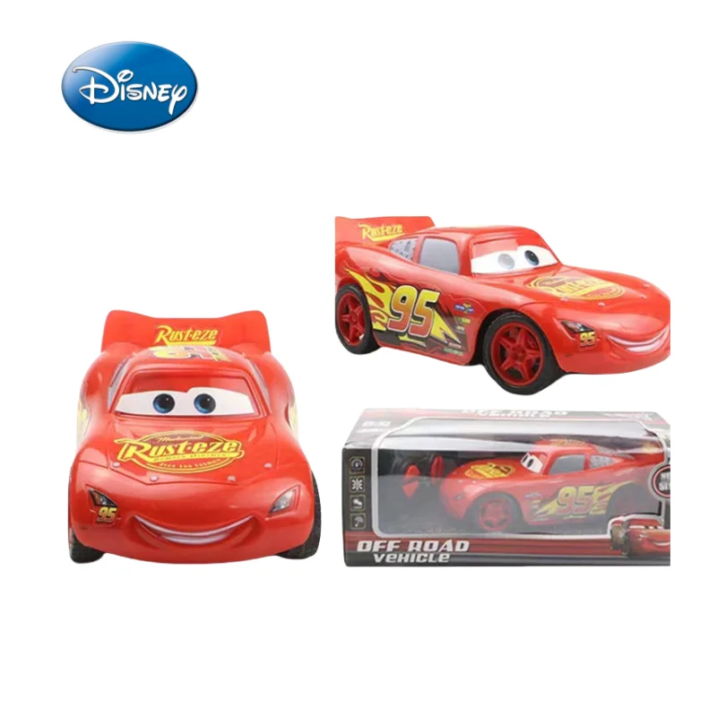 New Disney Lightning McQueen Cartoon Remote Control Charging Car Creative Personalized Children's Toy Simulation Racing Ornament