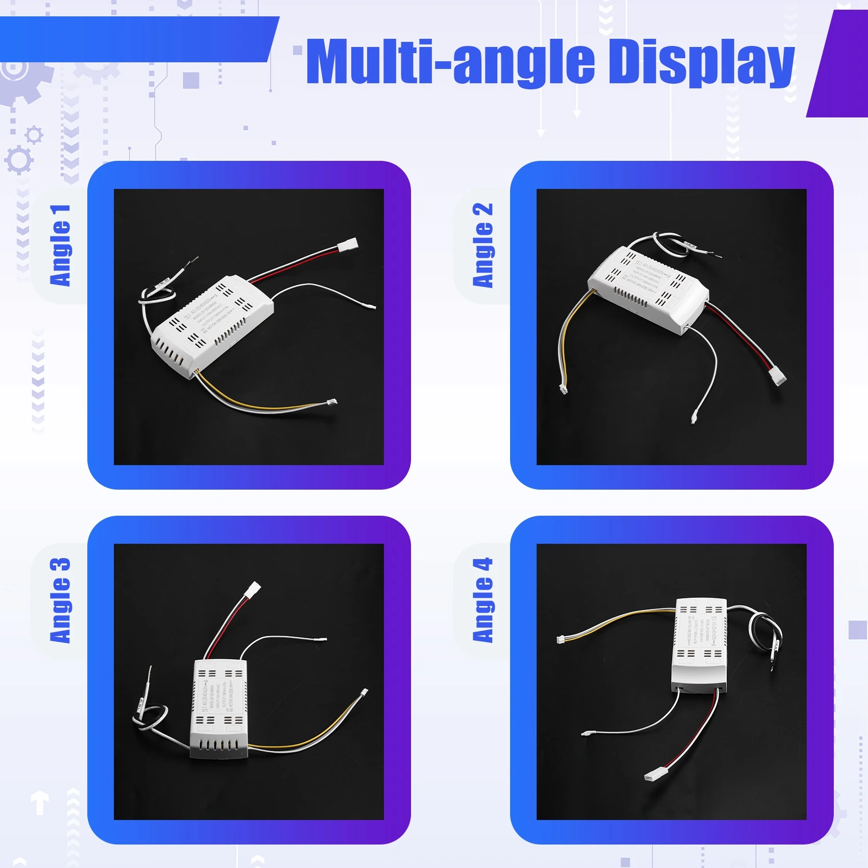 A96T Fan Controller DC And Stepless Dimming Ceiling With Replacement Remote Control For Fan Light